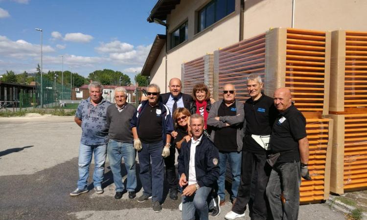 Valfornace, consegnate attrezzature alle Pro Loco della provincia per le popolazioni colpite dal sisma Valfornace, consegnate attrezzature alle Pro Loco della provincia per le popolazioni colpite dal sisma