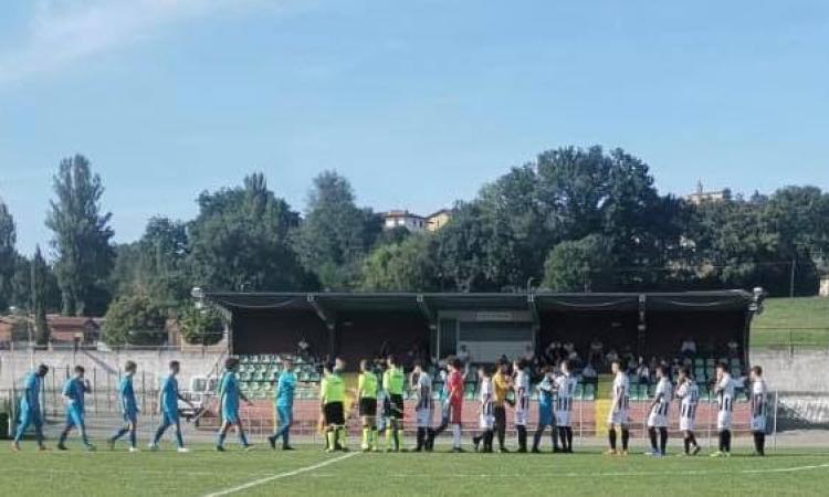 Sangiustese, prima trasferta e primo successo stagionale per la Juniores Nazionale. Sangiustese, prima trasferta e primo successo stagionale per la Juniores Nazionale.