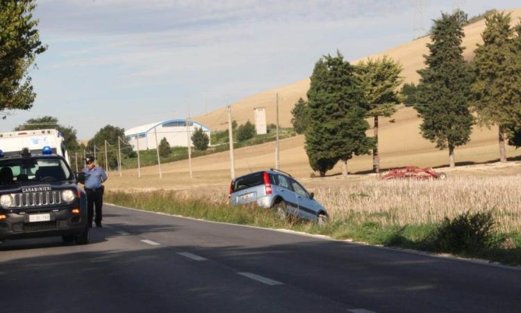 Cingoli, auto sbanda e finisce in una scarpata: due persone al Pronto Soccorso (FOTO) Cingoli, auto sbanda e finisce in una scarpata: due persone al Pronto Soccorso (FOTO)