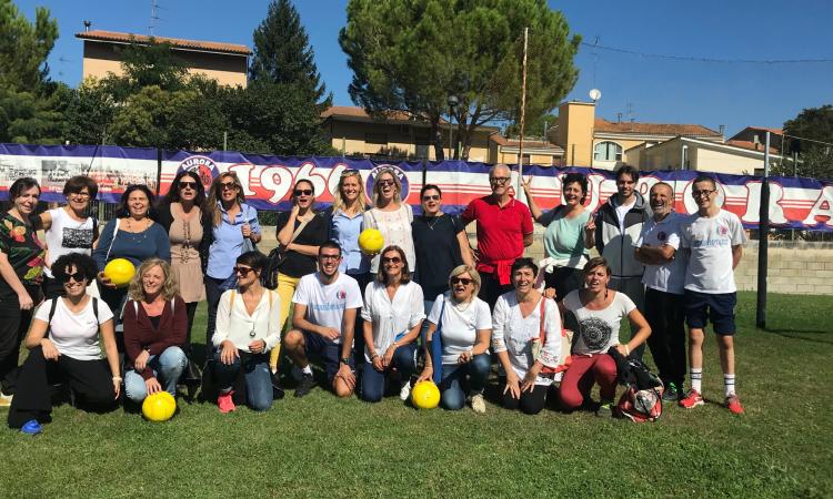 Passo di Treia, la scuola primaria "Arcobaleno" dà il benvenuto agli alunni con "SportAmico"