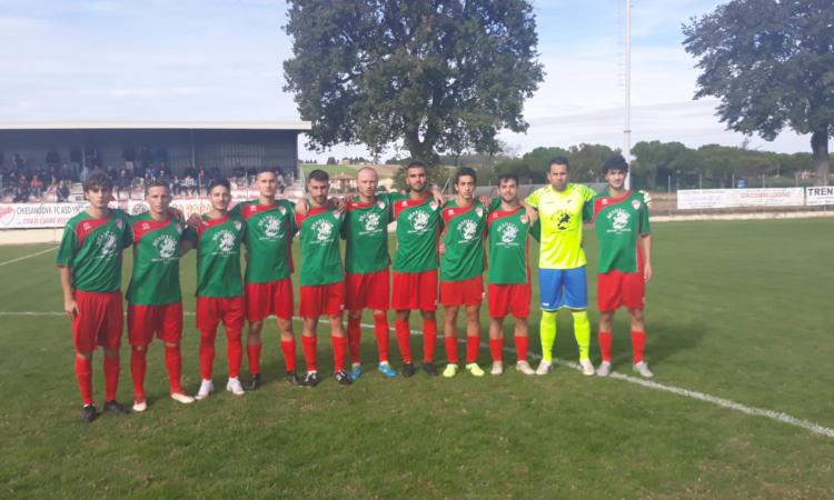 Promozione, una rete di Ribichini manda al tappeto il Chiesanuova: vittoria esterna Civitanovese Promozione, una rete di Ribichini manda al tappeto il Chiesanuova: vittoria esterna Civitanovese