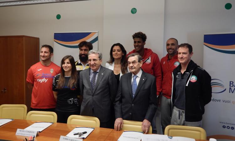 Insieme alla Banca per rendere “Macerata protagonista della pallavolo” Insieme alla Banca per rendere “Macerata protagonista della pallavolo”