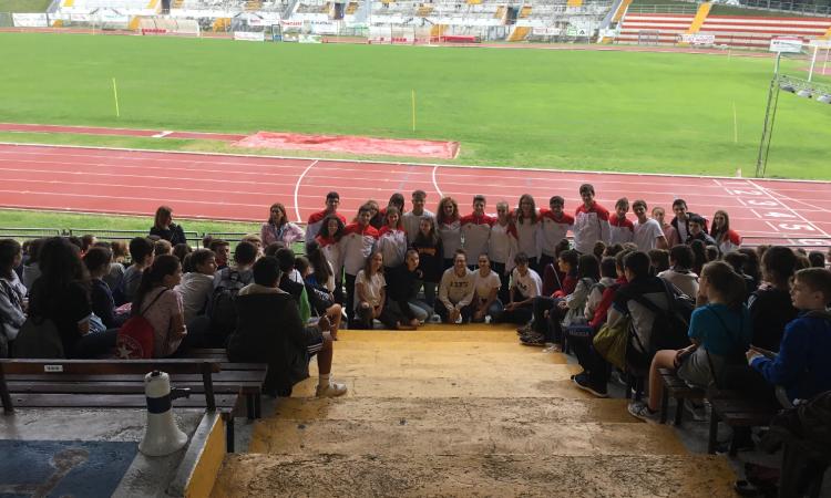 Macerata, lo sport unisce le scuole: la "Dante Alighieri" e l'ITE "Gentili" insieme all'Helvia Recina