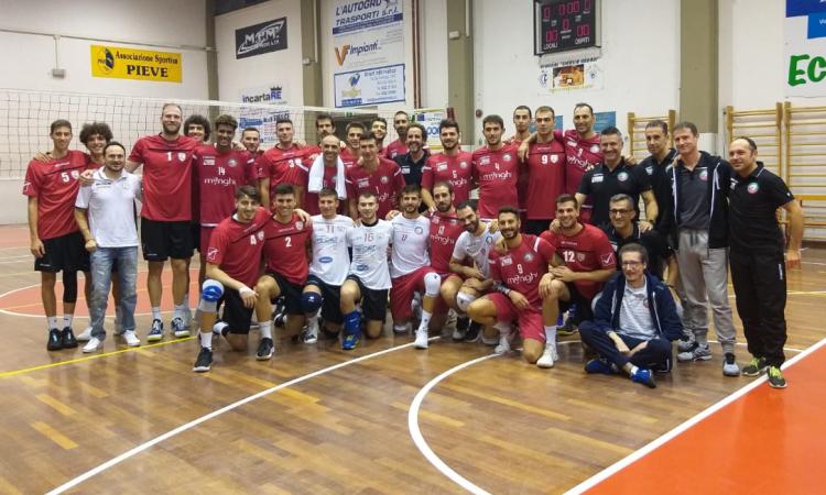 La Menghi Macerata batte in quattro set Reggio Emilia in amichevole