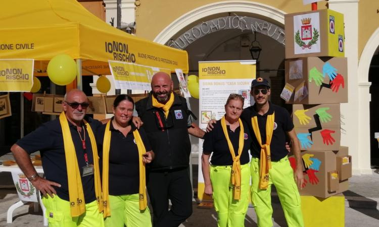San Severino, Piazza del Popolo tra le 500 piazze della campagna "Io non rischio" San Severino, Piazza del Popolo tra le 500 piazze della campagna "Io non rischio"