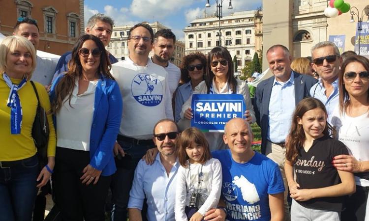Arrigoni sulla manifestazione a Roma: "Oltre 1500 marchigiani presenti per Salvini, un successo straordinario" (FOTO)