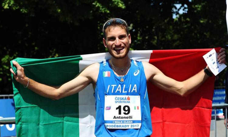 Macerata, un 2019 positivo per il marciatore Michele Antonelli: dal titolo italiano ai Mondiali di Doha