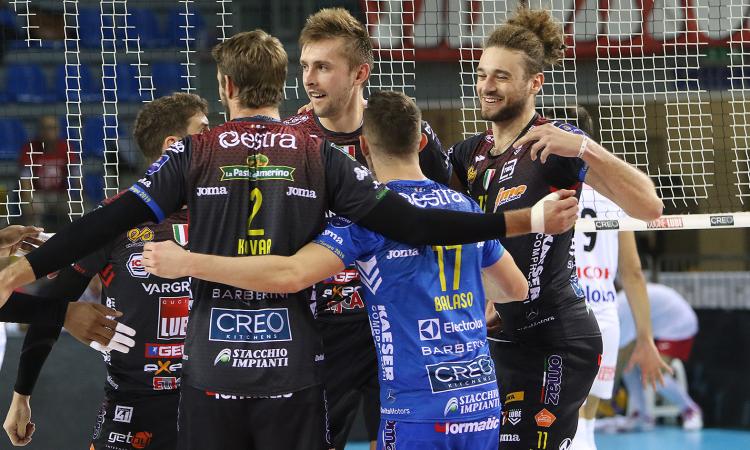 La Lube Civitanova concede il bis nell'anticipo di Superlega: netto 3-0 al Sora La Lube Civitanova concede il bis nell'anticipo di Superlega: netto 3-0 al Sora