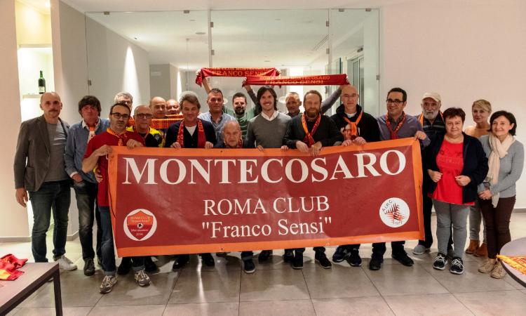 Montecosaro, festa del "Roma Club" con Maurizio Iorio: telefonata a sorpresa di Rosella Sensi