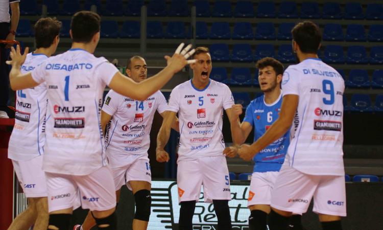 GoldenPlast Civitanova, trionfo in casa contro Prata GoldenPlast Civitanova, trionfo in casa contro Prata