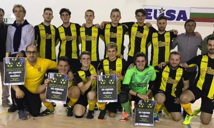 Calcio a 5, riparte il campionato: il Cus Camerino sconfitto 5-4 il Calidarium FB Calcio a 5, riparte il campionato: il Cus Camerino sconfitto 5-4 il Calidarium FB