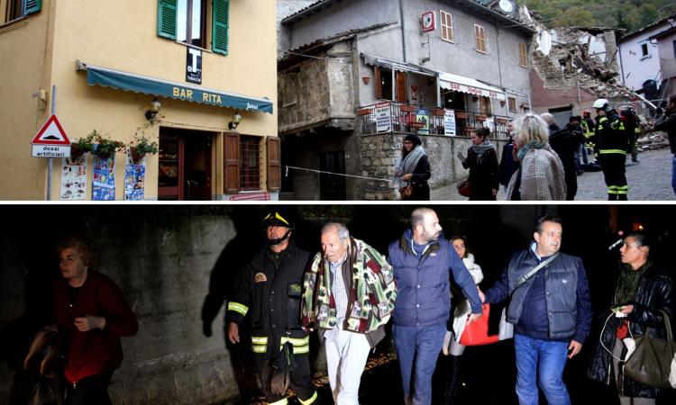 30 ottobre 2016, "Per non dimenticare": la FOTOGALLERY di quei drammatici momenti