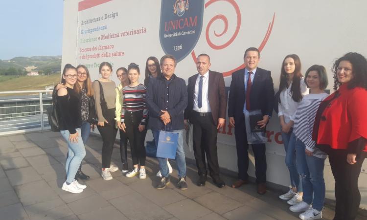 Una delegazione del Kosovo in visita all'Università di Camerino Una delegazione del Kosovo in visita all'Università di Camerino