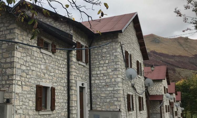 Bolognola, completati i lavori delle nuove abitazioni di "Villa Marconi"