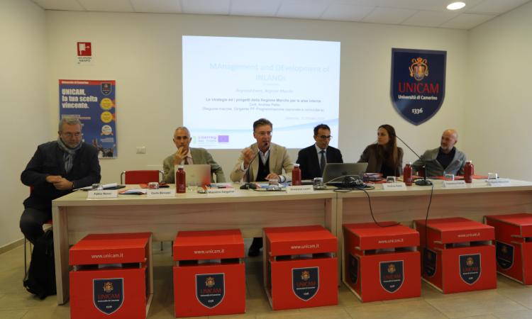 Camerino, presentato il progetto Made in-Land per la gestione e lo sviluppo delle aree interne Camerino, presentato il progetto Made in-Land per la gestione e lo sviluppo delle aree interne