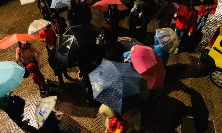 Macerata, Trekking urbano: oltre 50 bambini alla "Passeggiata del brivido"