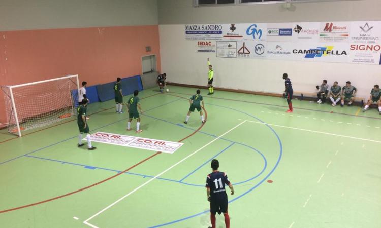 Calcio a 5, Serie C2: Borgorosso Tolentino battuto dal Cus Macerata