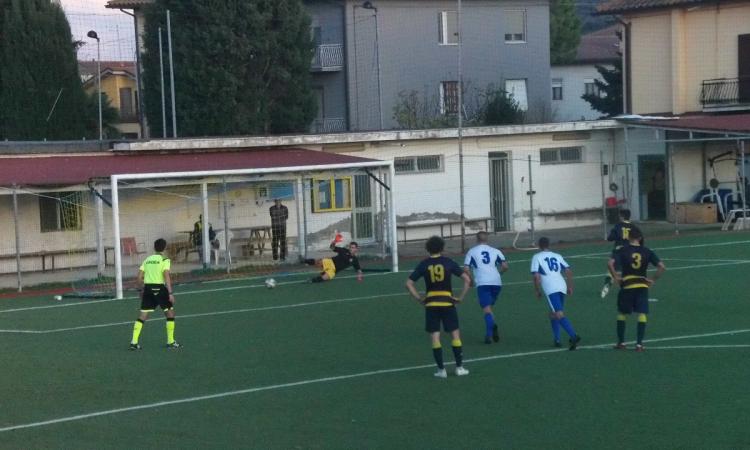 Coppa Marche, il Villa Musone stende lo Staffolo con una tripletta di Giammaria Coppa Marche, il Villa Musone stende lo Staffolo con una tripletta di Giammaria