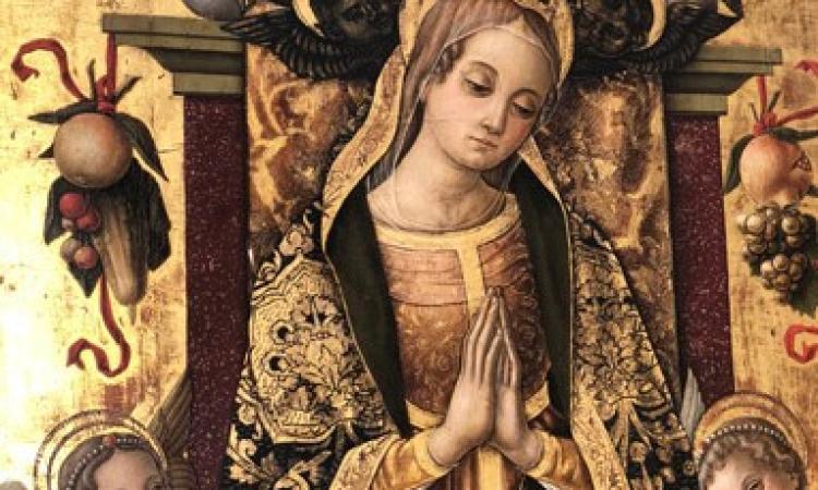 La Madonna del Crivelli della Pinacoteca di Sarnano in mostra ad Ascoli Piceno e a Roma La Madonna del Crivelli della Pinacoteca di Sarnano in mostra ad Ascoli Piceno e a Roma