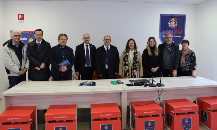 Unicam, delegazione di un'Università brasiliana in visita all'Ateneo Unicam, delegazione di un'Università brasiliana in visita all'Ateneo