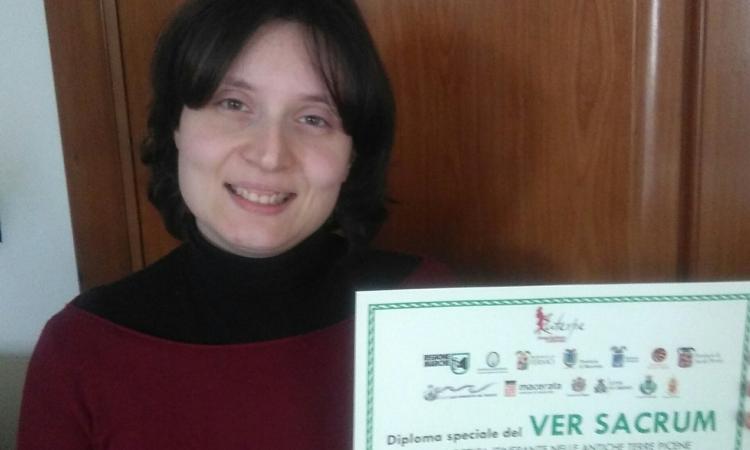 Secondo posto per la tolentinate Samanta Casali al “Ver Sacrum” Secondo posto per la tolentinate Samanta Casali al “Ver Sacrum”