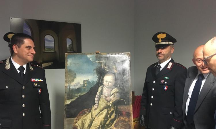 Camerino, il dipinto "Giulia Da Varano" è tornato a casa dopo 39 anni