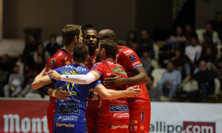 La Lube in visita alla Pars di Corridonia: i campioni a cena con gli ospiti e gli operatori