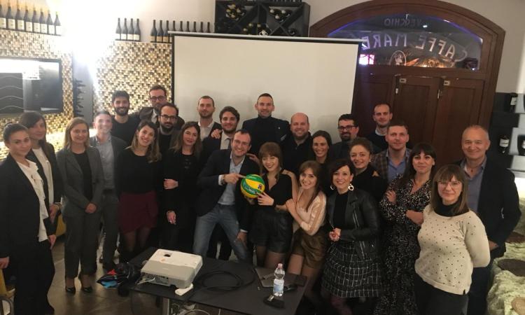 Incontro tra i Giovani Imprenditori di Confindustria e il pallavolista Giacomo Sintini