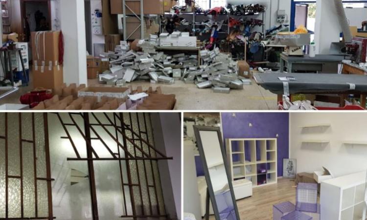 Corridonia, furto alla pelletteria Minnozzi. La titolare: "Prima o poi bisognerà arrendersi" (FOTO)