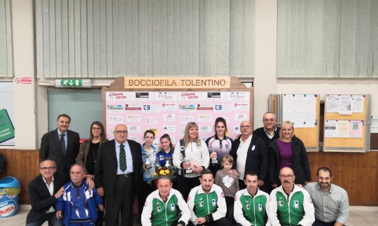 Trofeo femminile “Città di Tolentino”: grande successo per l'evento dell'Associazione Bocciofila