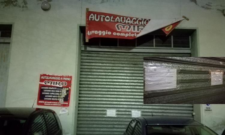 Macerata, sfruttamento del lavoro: sequestrato l'autolavaggio Miro in corso Cavour Macerata, sfruttamento del lavoro: sequestrato l'autolavaggio Miro in corso Cavour
