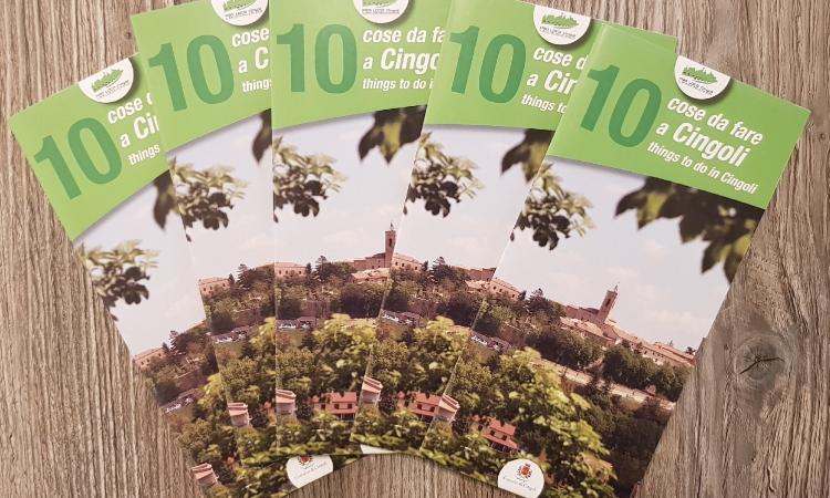 Svelata la guida "10 cose da fare a Cingoli": si arricchisce l'offerta per i turisti