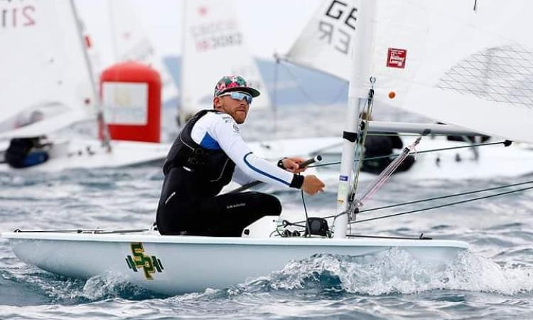 Porto Recanati, il velista Stefano Angeloni alla Canarian Olympic Sailing Week