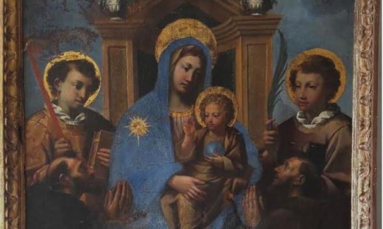 Camerino, Italia Nostra restaura tre opere d'arte danneggiate dal sisma Camerino, Italia Nostra restaura tre opere d'arte danneggiate dal sisma
