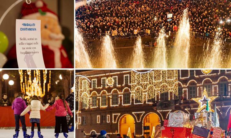 Pienone ieri a Civitanova: città presa d'assalto per gli spettacoli natalizi (FOTOGALLERY)