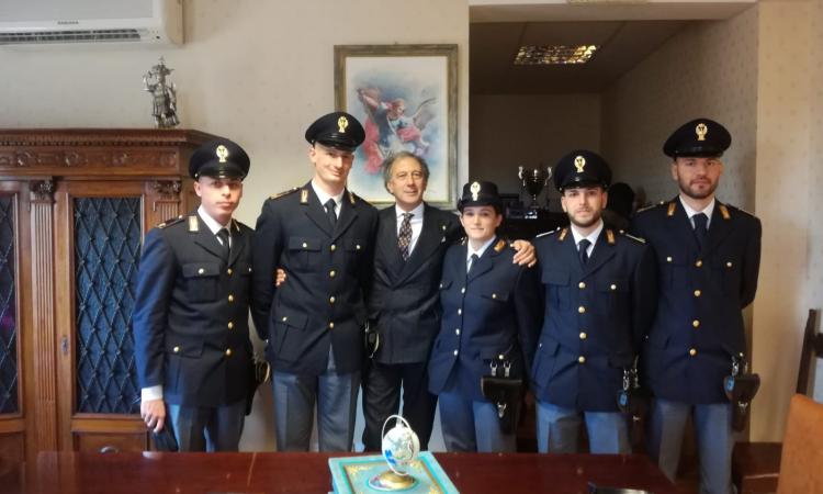 Nove nuovi agenti per la questura di Macerata. Pignataro sulla cannabis light: "Andiamo avanti" Nove nuovi agenti per la questura di Macerata. Pignataro sulla cannabis light: "Andiamo avanti"