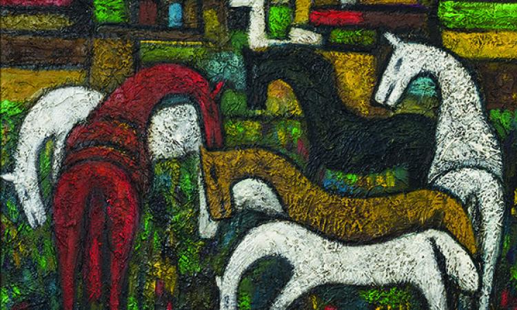 Angelino Balistreri in mostra al Politeama di Tolentino