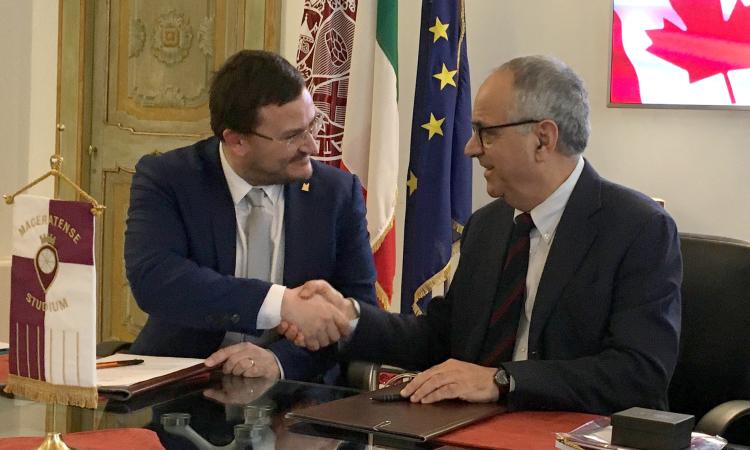 Etica dei media, avviato un accordo tra le Università di Macerata e Toronto