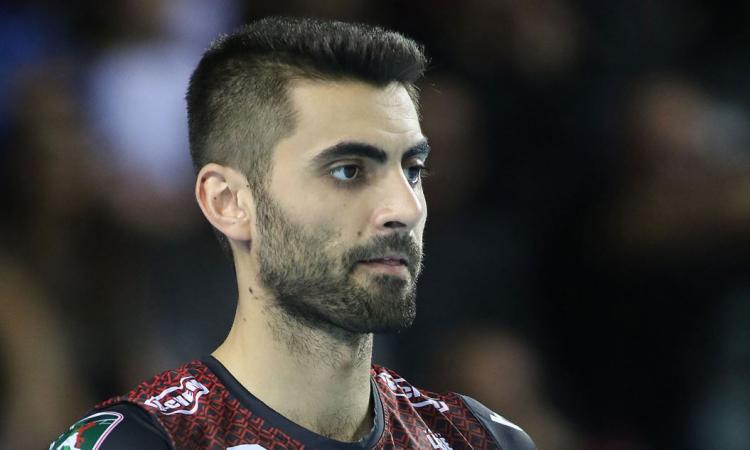 Lube Volley, stop forzato per l'opposto Amir Ghafour