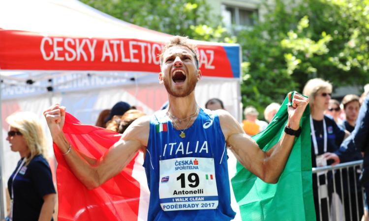 Michele Antonelli da record nei 5000 metri di marcia: migliora il personale di quasi 2 minuti