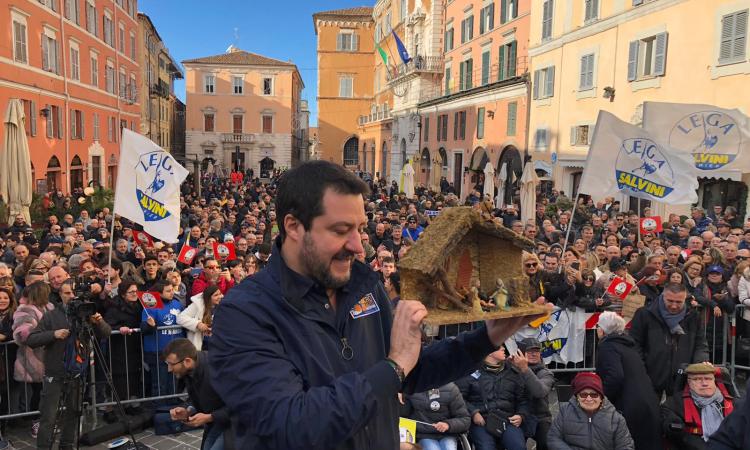 Salvini ad Ancona: "Per le Regionali 2020 nelle Marche sceglieremo il candidato migliore"