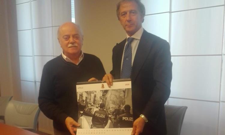 Ricevuto in Provincia il questore Pignataro: scambio di auguri col presidente Pettinari