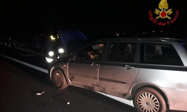 Incidente in A14 nella notte di Capodanno: un ferito a Torrette Incidente in A14 nella notte di Capodanno: un ferito a Torrette