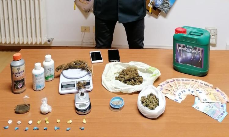 Civitanova, nascondeva in due abitazioni un etto e mezzo di droga: in manette un 30enne