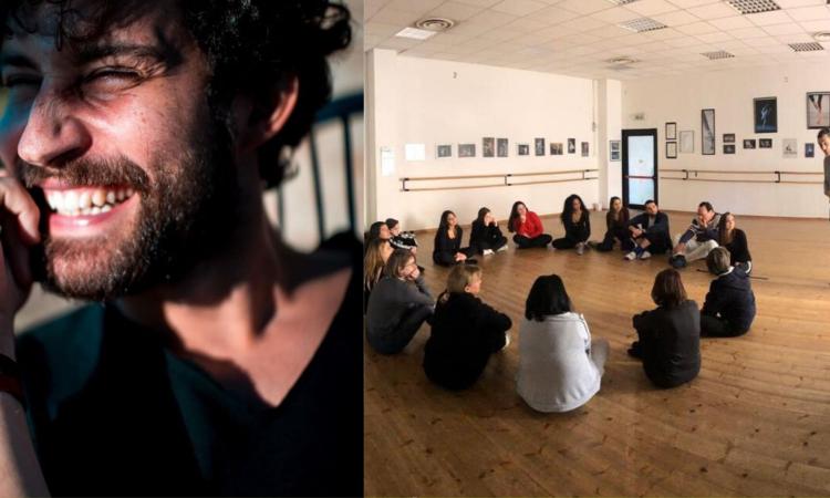 Macerata, Simone Riccioni: "Una palestra per attori", via alla prima lezione della scuola di recitazione