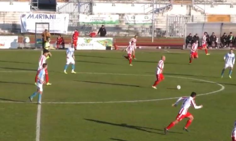 La Maceratese stecca, la vetta si allontana: soltanto 2-2 col Centobuchi (VIDEO)