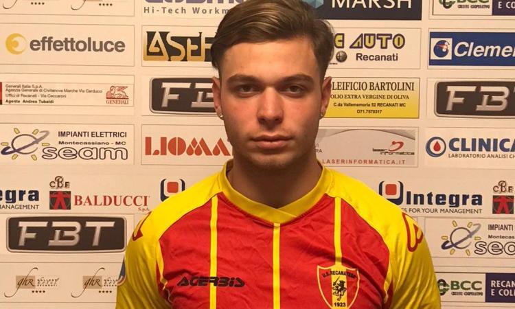 Recanatese, dal mercato arriva il giovane Gabriele Ielo: rinforzo in difesa