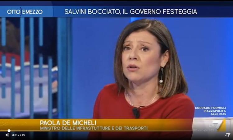Sisma, De Micheli : "La ricostruzione è ferma per colpa dei cittadini" (VIDEO)