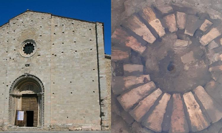 Cingoli, scoperta fossa di fusione della campana di S. Eusperanzio