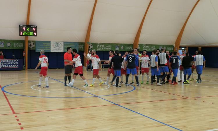 Calcio a 5, Borgorosso Tolentino col segno X: riagguantato il Fabriano in extremis